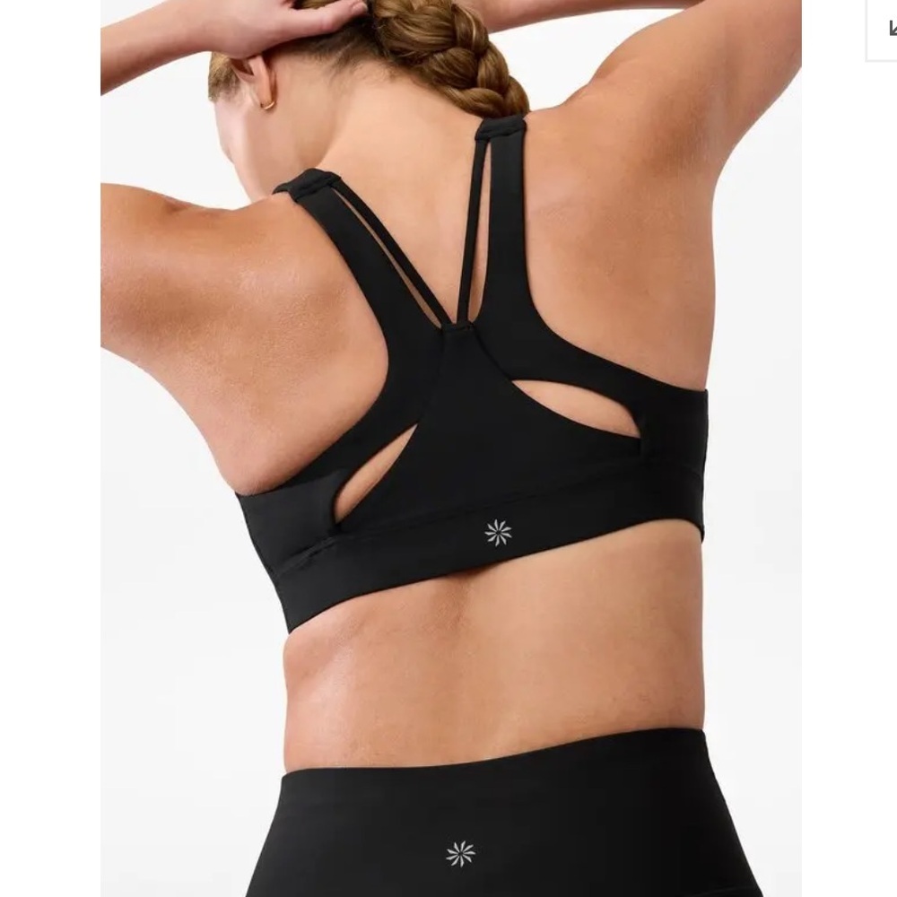 NWT ATHLETA Flex Spacer Bra D-DD - Black XL - Picture 2 of 10